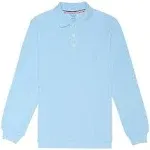 French Toast Men's L/s Pique Polo Shirt