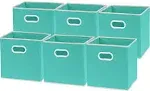 Simple Houseware Foldable Cube Storage Bin with Handle