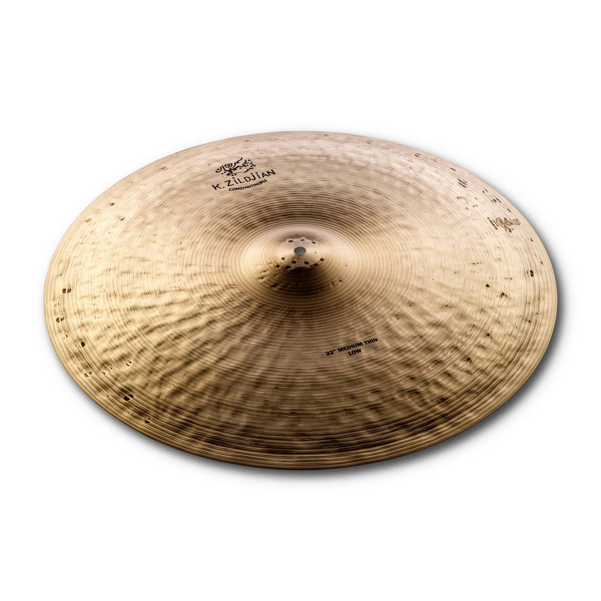 Zildjian 22" K Constantinople Medium Thin Low Ride Cymbal