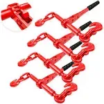 YATOINTO Ratchet Chain Binders 2/4 Pack Load Binder with 2 Grab Hooks