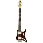 Traveler Guitar Travelcaster Deluxe (White/ Tortoise) Electric Guitar