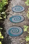 Gardener's Supply Company Recycled Rubber Swirl Stepping Stone