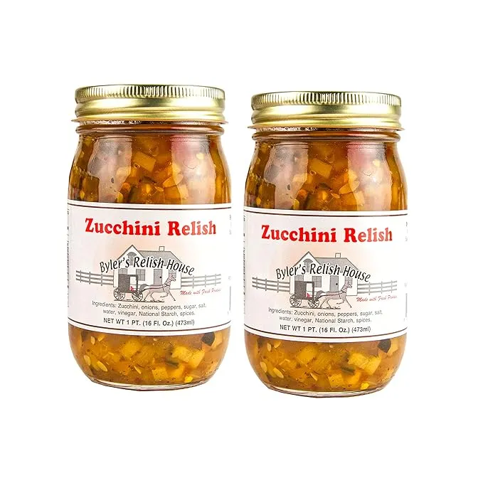 Byler's Zucchini Relish Two Pack