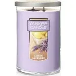 Yankee Candle Large 2-Wick Tumbler Candle, Lemon Lavender, 22 oz