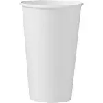 Solo 316W-2050 16 oz White SSP Paper Hot Cup (Case of 1000)