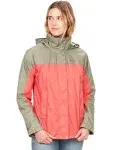 Marmot PreCip Eco Jacket - Women's - Grapefruit / Vetiver - Large