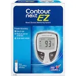 Contour Next Next Ez Blood Glucose Monitoring System