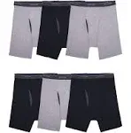 Fruit of the Loom Men&#039;s Coolzone Boxer Briefs, 7 Pack-Assorted Colors, Large