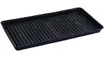 Eagle 1677BLK Containment Utility Tray, 36" Length x 18" Width x 2" Height, Black