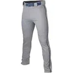 Easton Rival+ Piped Adult Pant | Grey/Navy | Small