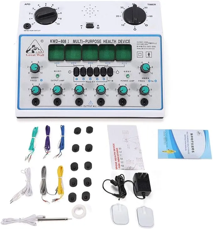 Kwd808-i Electric Acupuncture Stimulator Machine Output Patch Massager Care ...