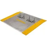 36" x 48" Guardian Aluminum Dock Plate with Handles