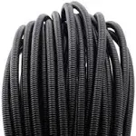 ZhiYo 50 FT 1/4” Wire Loom Split Tubing Auto Conduit 50 1/4’’, Black 