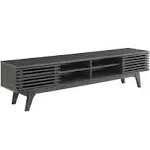 Modway Render 70" Entertainment Center TV Stand - Charcoal