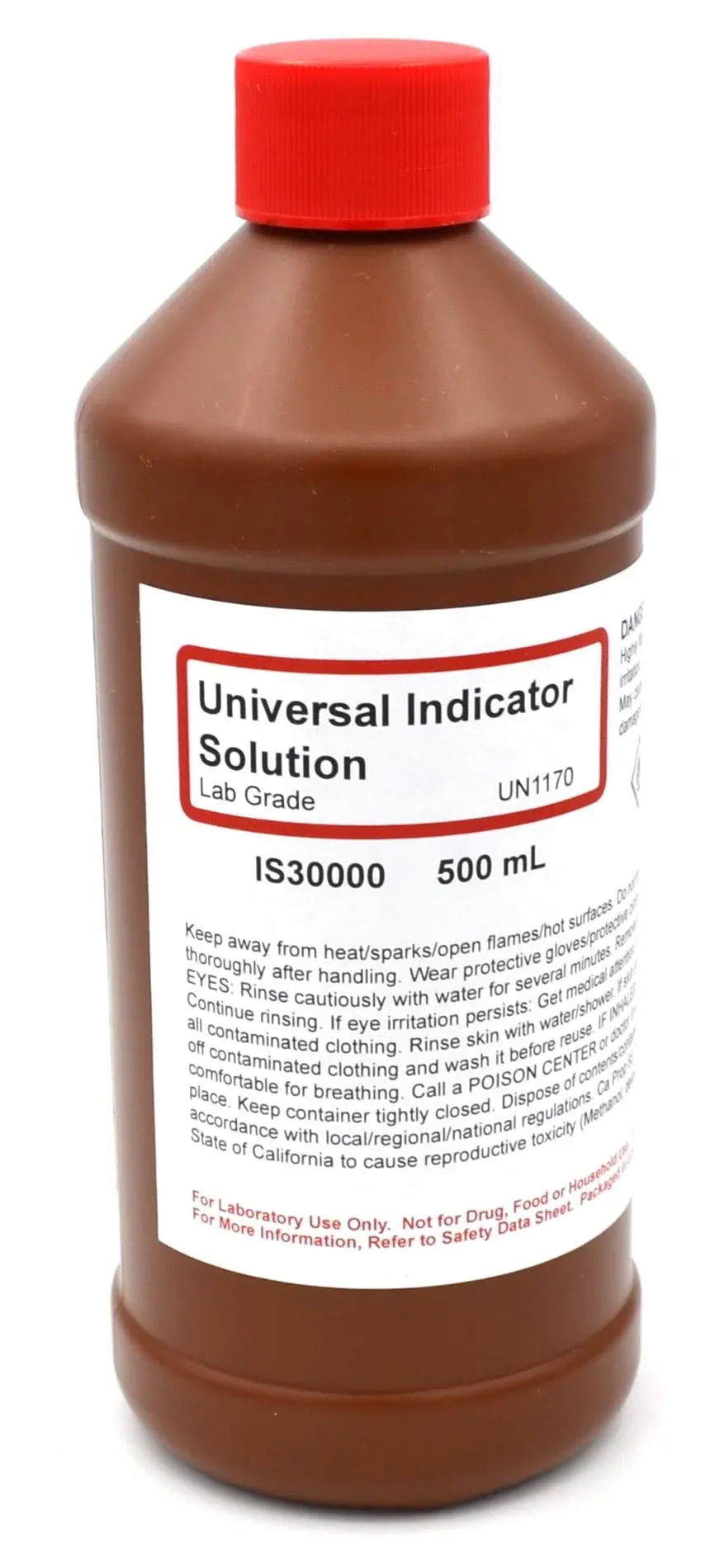 Laboratory-Grade Universal Indicator Solution, 500ml - The Curated Chemical ...