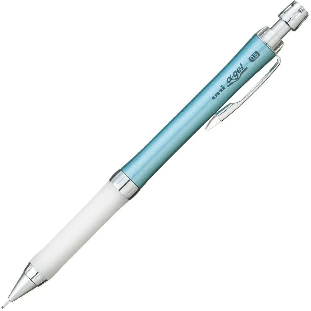 Uni ALPHA GEL SLIM 0.5mm Mechanical Pencil - Turquoise