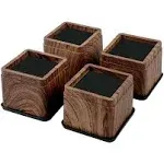 BTSD-home 3 Inch Wood Bed Risers