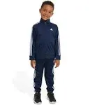 Adidas Boys Tricot Tracksuit Jacket Jogger Pant Set