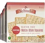 Yehuda Gluten Free Everything Matzo Squares (3 Pack)