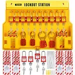 VEVOR 58-Piece Lockout Tagout Kits