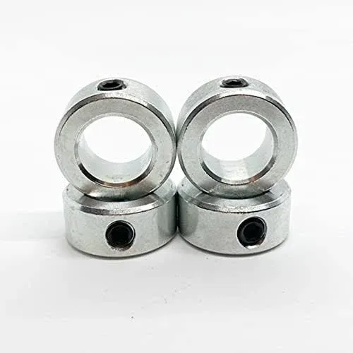 Summit Collars 3/4" Bore Zinc Plated Shaft Collars | 4 Pieces | Solid Steel Style ...