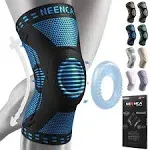 NEENCA Knee Braces for Knee Pain Relief, Compression Knee Support Sleeve for Meniscus Tear, ACL, Arthritis, Joint Pain, Injury Recovery, Circulation, Sports. Women Cycling Leg Warmers, Keep Leg Warm