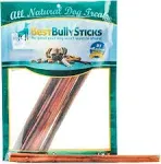 Best Bully Sticks for Dogs 12 Inch Bully Sticks, 8oz - 100% Natural Grass-Fed Beef Dog Bully Sticks for Medium/Large Dogs - Bully Stick Dog Chews