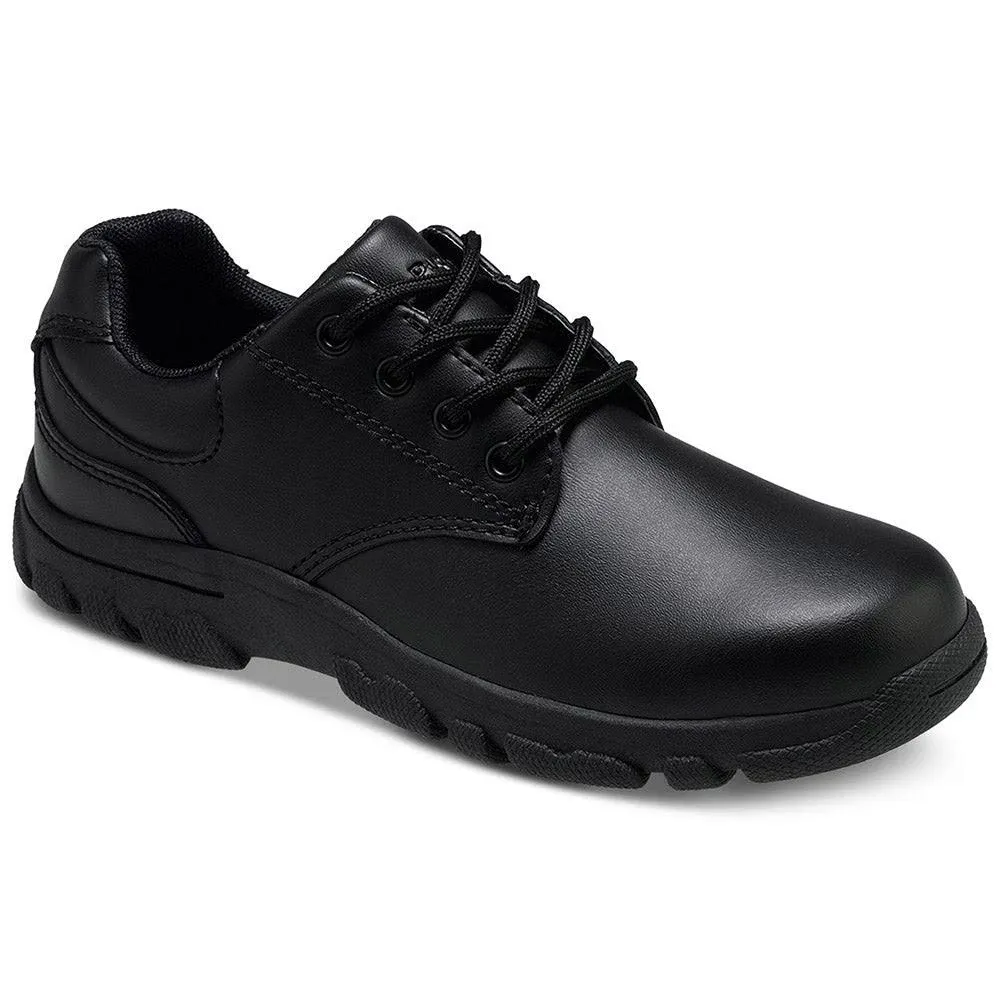 Hush Puppies Boys' Chad Oxford, Size: 4 M, Black