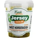 Jersey Pickles - Sweet Horseradish Chips (1/2 GALLON)