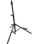 On-Stage RS7000 Tilt-Back Amp Stand (Setup for Guitar Combo Amplifiers and Speakers, 150 lb Capacity, Adjustable Height, Nonslip Rubber Arms and Feet, Portable, Folding, Steel, Black)