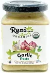 Rani Organic Garlic Cooking Paste 8.80oz (250g) ~ Vegan | Glass Jar | Gluten Free | Non-GMO | No Colors | Indian Origin | USDA Certified Organic