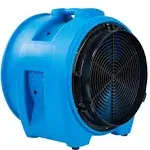 MOUNTO 3-Speed Air Mover 1HP 4000+ CFM Monster Floor Blower Carpet Dryers Jan...