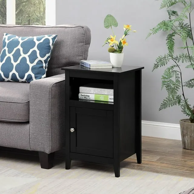 Convenience Concepts Designs2Go Storage Cabinet End Table with Shelf