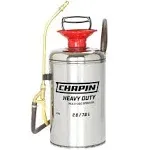 Chapin 1254 2-Gallon Heavy-Duty Stainless Steel Tank Multi-Use Sprayer for Lawn, Home & Garden, Silver