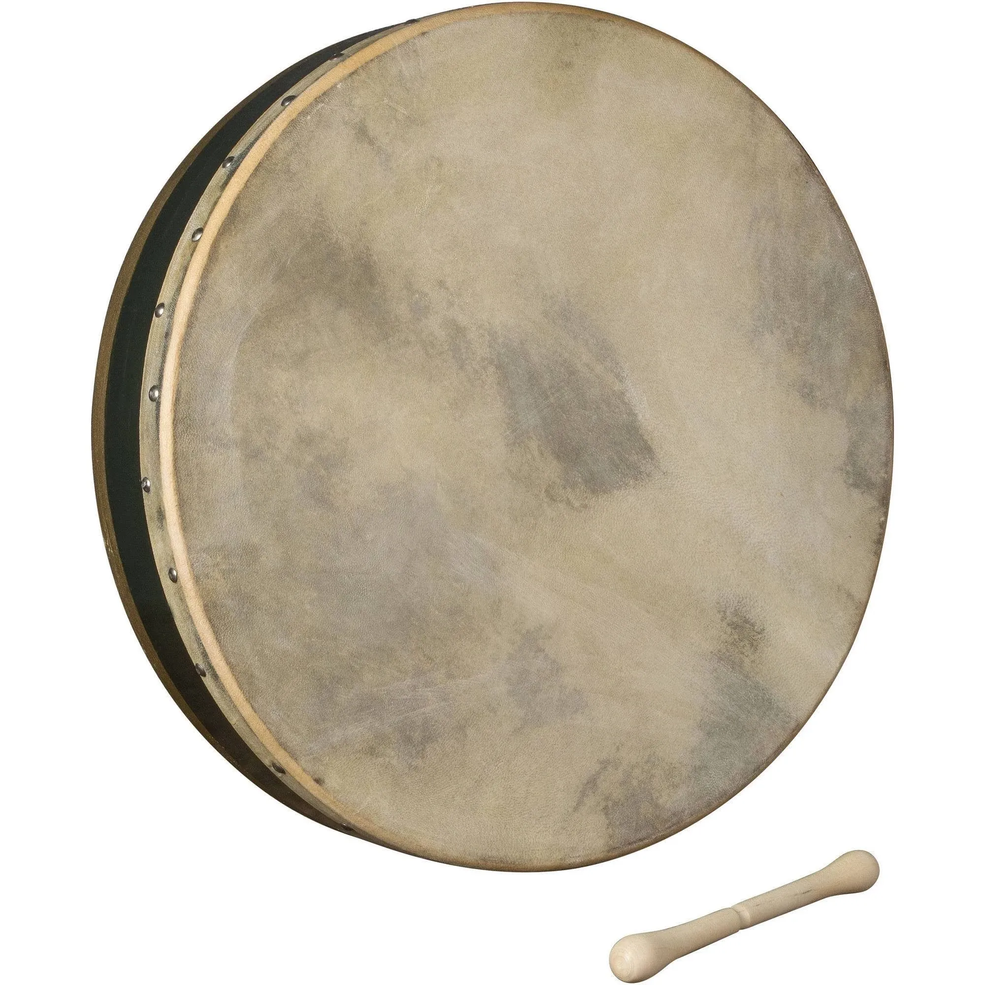 Trinity College TB-2 Irish Bodhran - Dark Green Rim