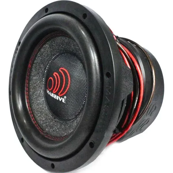 Massive Audio 10" 3000 Watt Subwoofer Dual 4 Ohm Competition SUMMOXL104