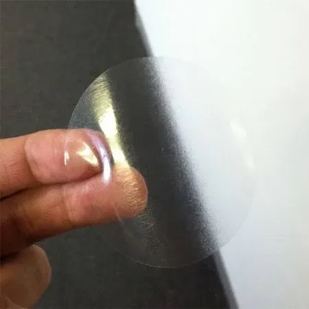 Wafer Seals Clear Transparent Circle Dot Stickers