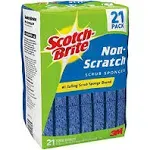 Scotch-Brite 21 Pack Non-Scratch Scrub Sponges