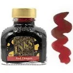 Diamine 80ml Red Dragon Fountain Pen Ink Bottle