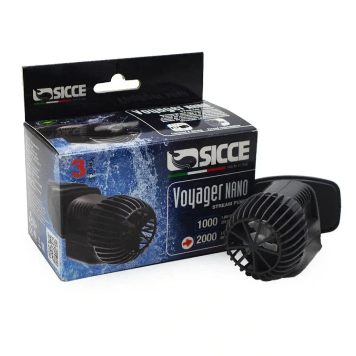 Sicce - Voyager Nano 2000 Stream Pump - 530 GPH