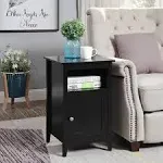 Designs2Go Storage Cabinet End Table with Shelf
      
          Designs2Go Storage Cabinet End Table with Shelf