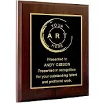 Custom Laser Engraved Plaque Awards (8" x 10")