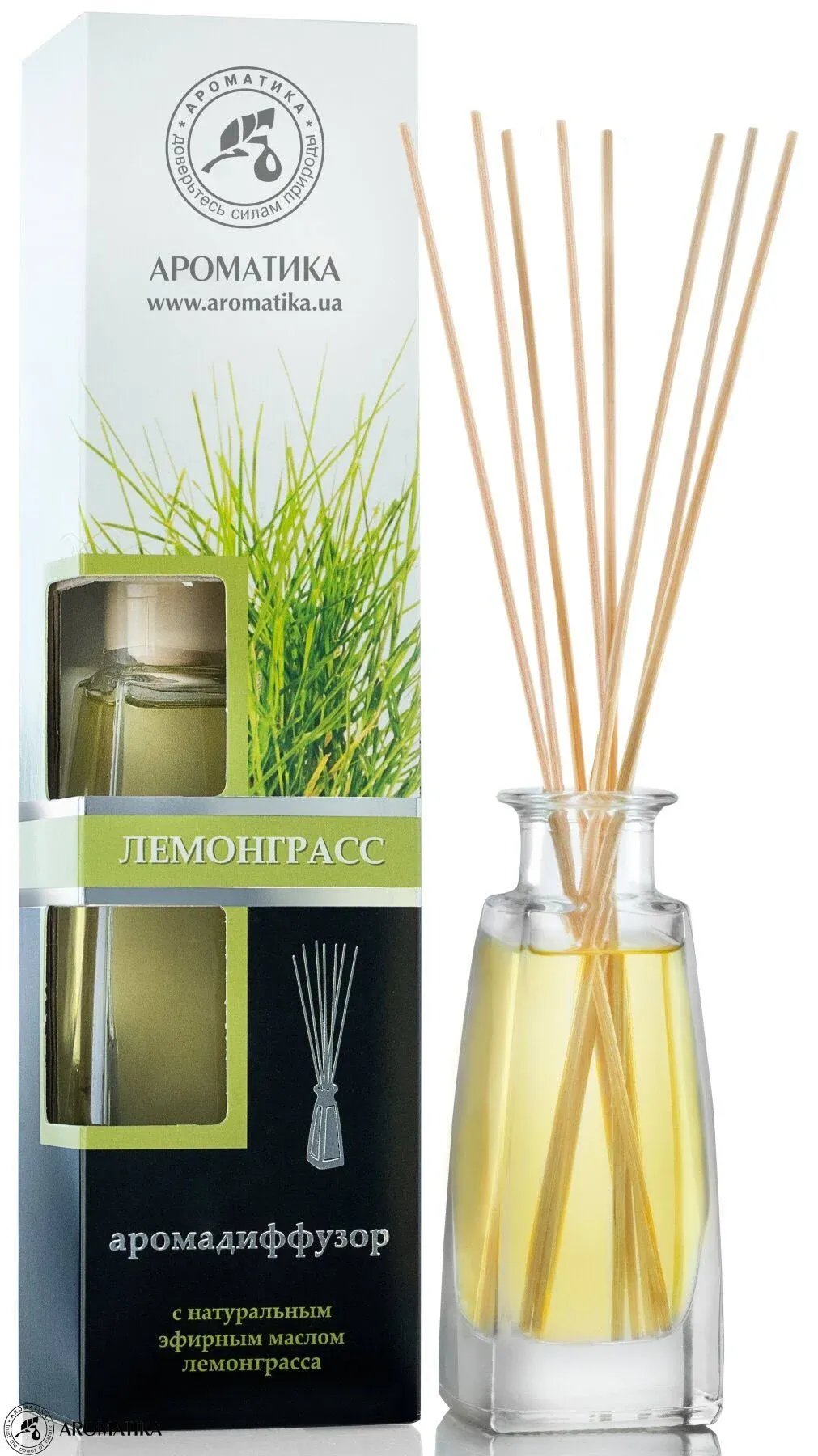 Lemongrass Reed Diffuser, AROMATIKA