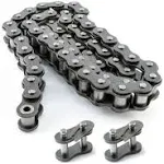 #50 Roller Chain x 10 Feet + 2 Free Links – PGN