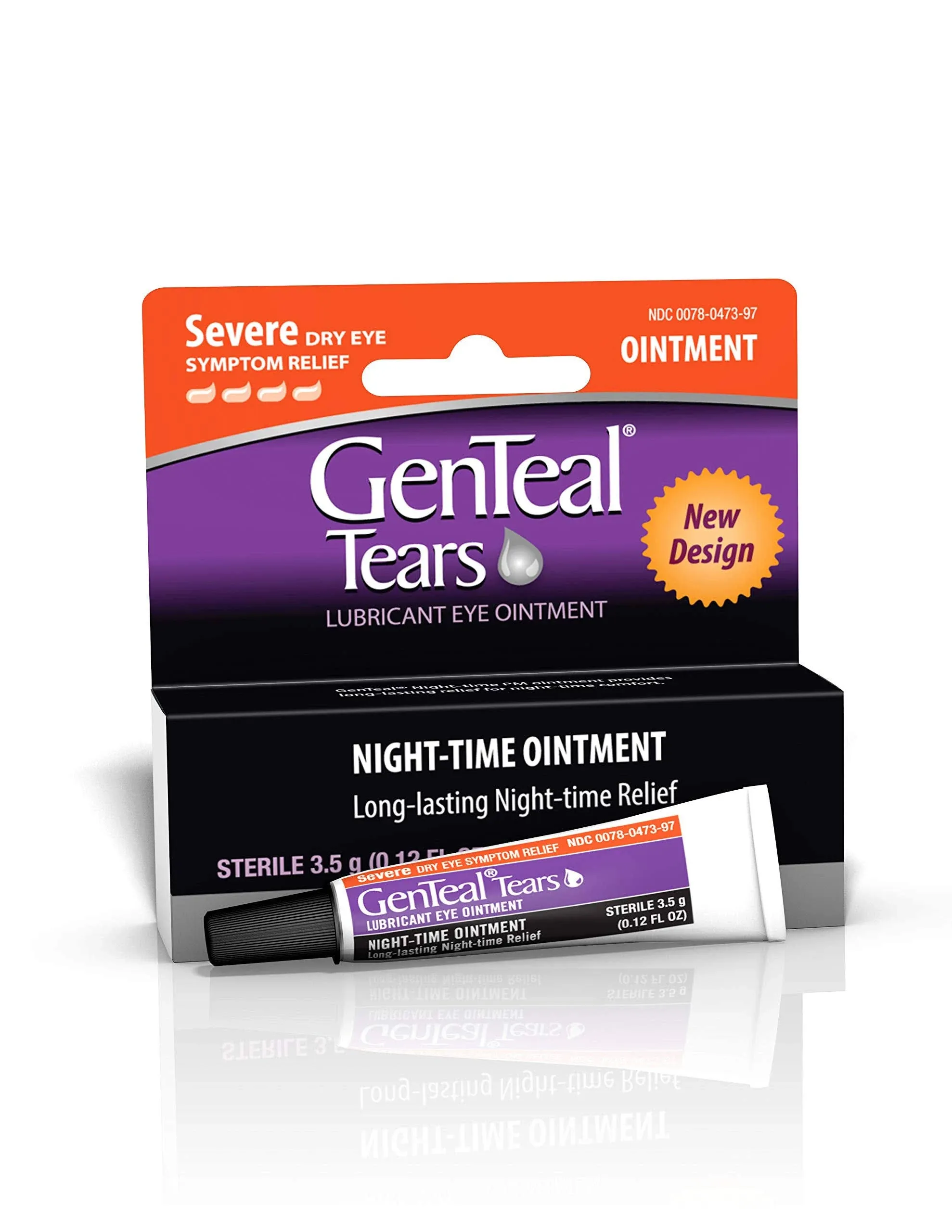 Genteal Eye Ointment, Lubricant, Night-Time - 0.12 fl oz