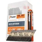 Paslode Fuel + Framing Nails, Brite/Interior, Combo Pack - 1 combo pack 650524