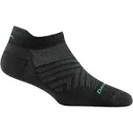 Darn Tough Women's Run Ultra-Lightweight - No Show Tab Large / Black / Cushion