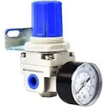 1/4&#034; NPT Air Pressure Regulator - Air Regulator for CompressorAir Compressor ...