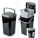 Portable Outdoor Pet Waste Disposal. Innovative Dog Waste Station with Locking H