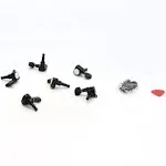 Musiclily Black 6 Inline Guitar Sealed Tuning Pegs Machine Heads Set Right Hand